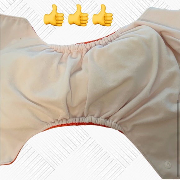 👍*GUC* ALVA BABY Cloth diaper - pocket - Fox 🦊 - Inserts included - Picture 5 of 8